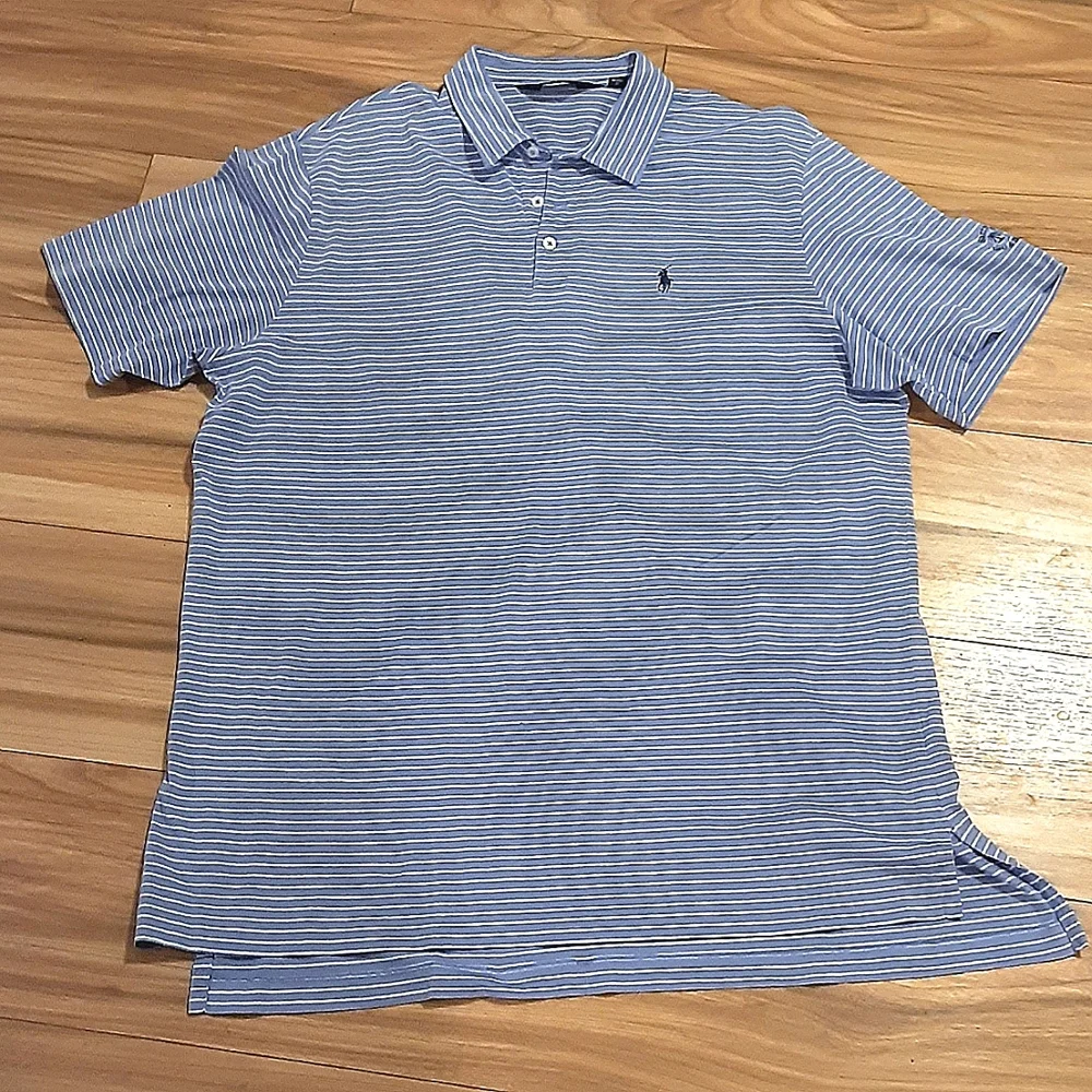 Polo by Ralph Lauren Pima Cotton Short Sleeve Golf Shirt.
